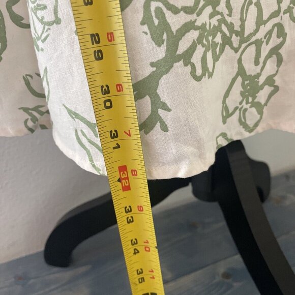 Free People Thing Called Love Ivory Green Mini Dress - Size 2 (V6) - Picture 10 of 14